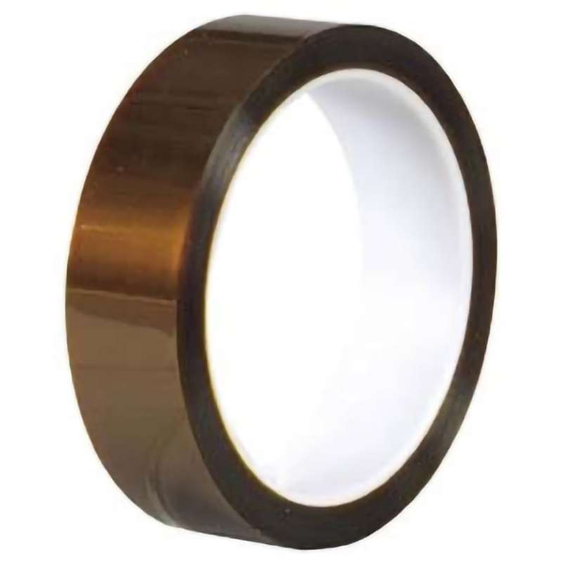 Kapton Tape, 2"x36 Yds, 3" Core, 2.4 mil, Silicone Adhesive